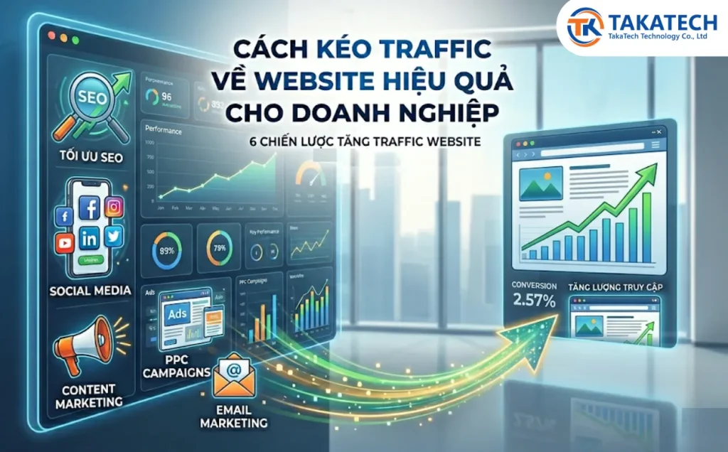 Cách Kéo Traffic Về Website Hiệu Quả Cho Doanh Nghiệp