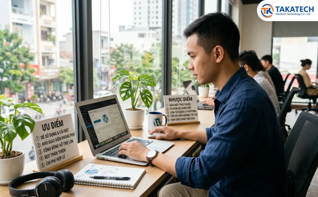 Ưu Nhược Điểm Của WordPress Trước Khi Làm Website